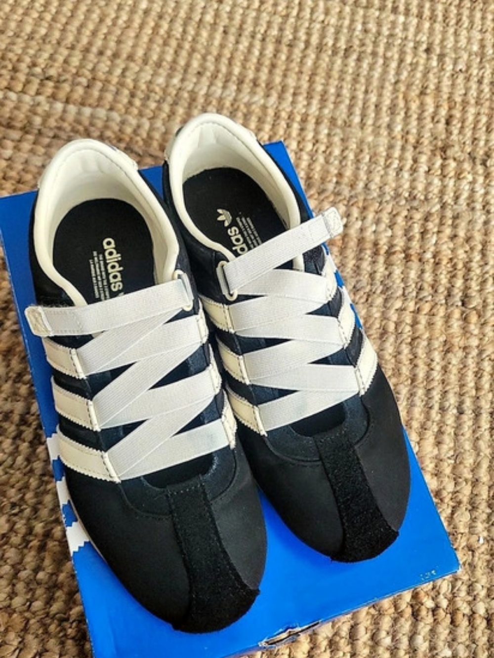 adidas Tokyo Sneakers Black & White US 6.5